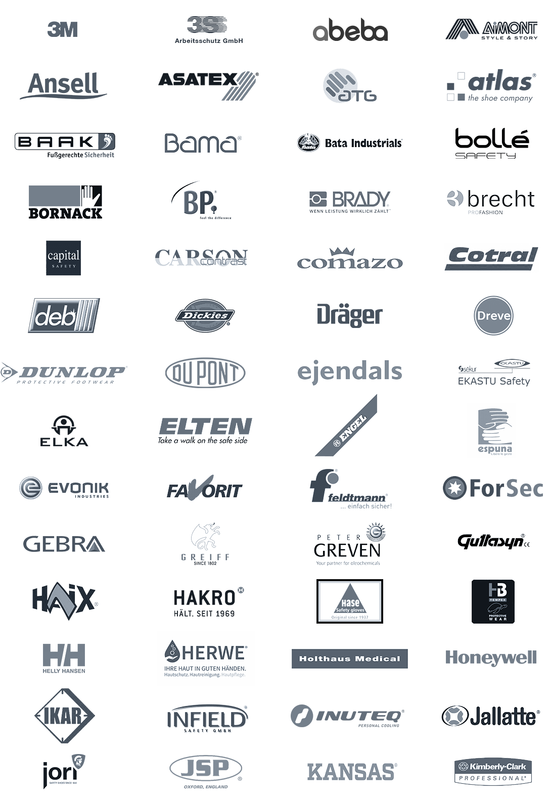 Unsere Arbeitsschutz-Marken von 3M bis Kimberly-Clark